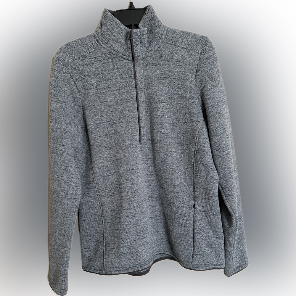 Under Armour Cold Gear Fitted Half Zip Pullover Womens Large Outdoor Hiking